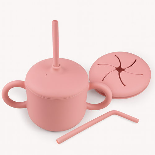 Gobelet en Silicone pour Bébé - Personnalisation Gratuite avec Prénom